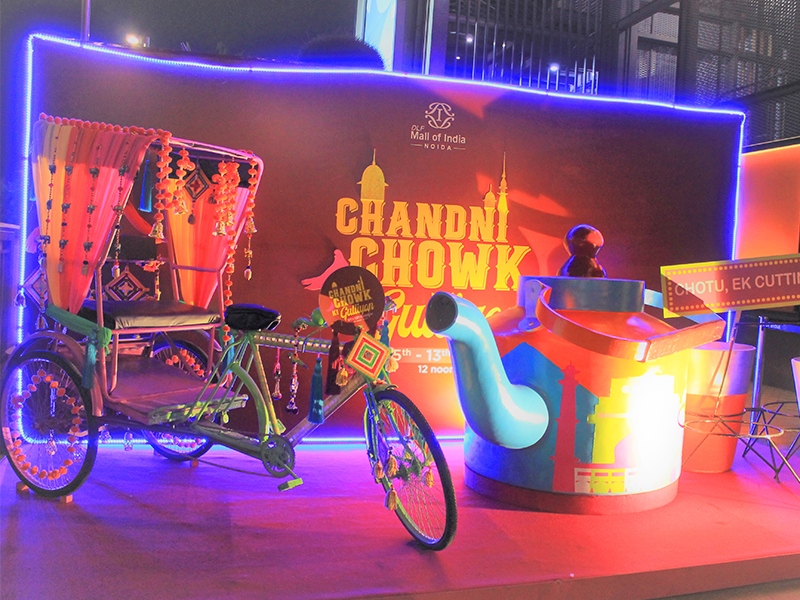 Chandni Chowk Ki Galliyan-2-at DLF Mall of India October-2019